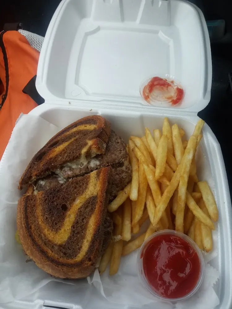 Olive Burger & Fries