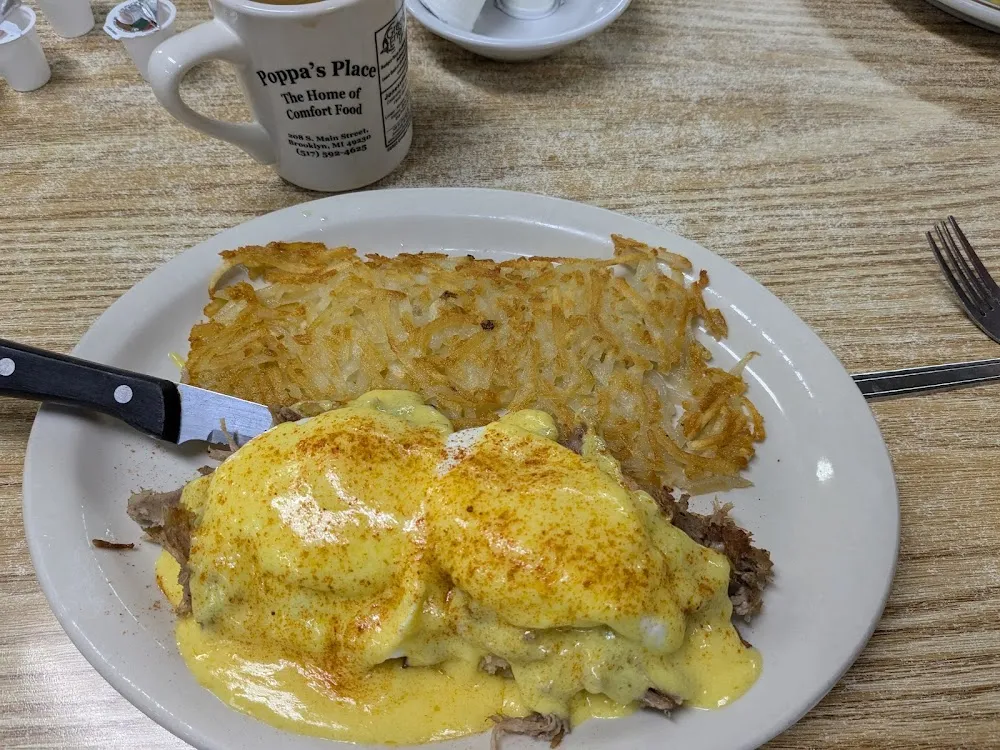 Pulled Pork Benedict